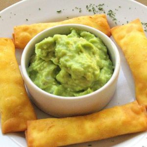 Tequeños rellenos de queso - Ciento